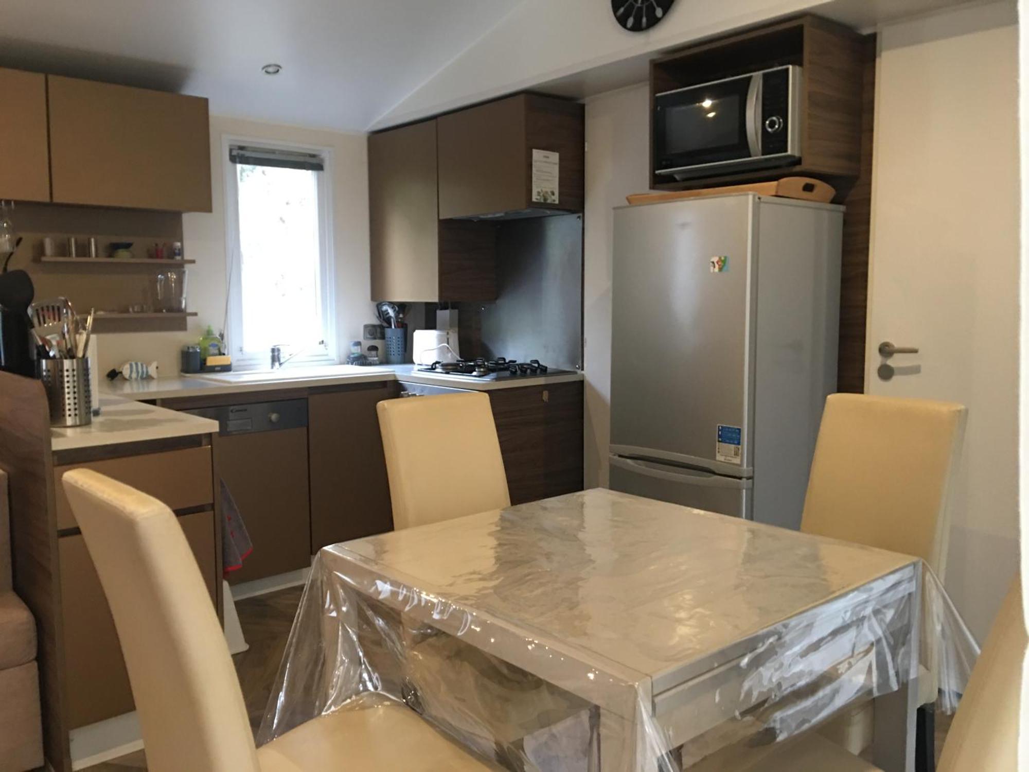Mobilhome Familial 6 A 7 P 3 Chambres 42 M2 Saint Brevin Les Pierres Couchees Exterior photo